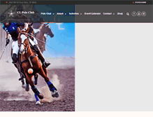 Tablet Screenshot of countylinepolo.com